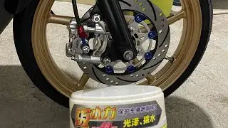Mio FAZZIO 125 || Makintab , makinis BOTNY WAX APPLICATION || RESULT