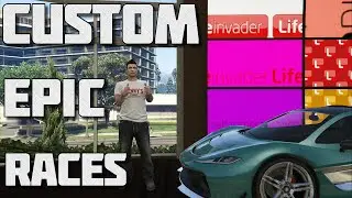 GTA 5 - Epic Custom Races With Playlist And Race Links - PS4