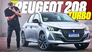 Novo Peugeot 208 Turbo - POR MENOS DE R$ 100 MIL, COM 130 cv E C&Acirc;MBIO CVT. MELHOR HATCH DO BRASIL?