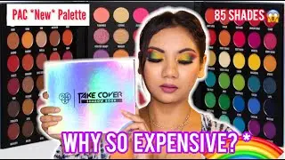 PAC Take Cover Shadow Book Eyeshadow Palette Review || Is it the most Versatile Palette?