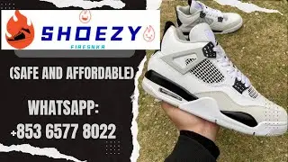BEST REP SNEAKERS WEBSITE(safe and affordable) &ndash; Jordan 4 Retro Military Black Unboxing