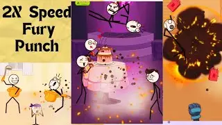 (2X)-Fast Fury Punch All 100 levels! #weegoon 