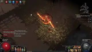 Path of Exile - Vigilant Strike Juggernaut vs Excavation (twinned, vulnerability, extra lightning)