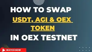 HOW TO SWAP USDT,AGIX,OEX,Corel,TEST,LONG,OSSL and BTC TOKEN IN OEX TESTNET 💯|| OEX WALLET UPDATE 🔥