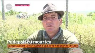 Un bărbat din judeţul Iaşi a fost omorât în bătaie, după ce ar fi fost prins la furat!