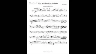 Four Miniatures for Bassoons - 1. for Tenor Bassoon