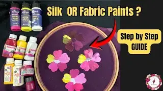 how to start fabric painting