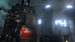 Batman Arkham City Catwoman Claw Climb Easy Way PS4 PRO