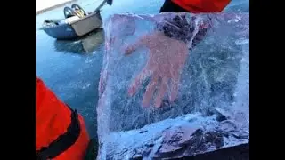 Warmer winters are causing lake ice quality to degrade
