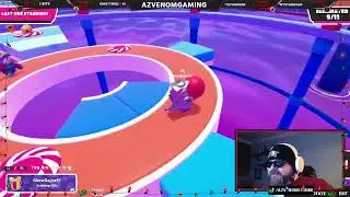 Fall Guys Moment: Player Respawning on Blast Ball, Gets Blasted