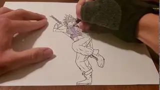 Speed drawing | Cloud Strife [Final Fantasy VII]