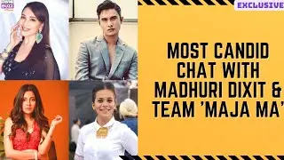 Madhuri Dixit, Ritwik, Barkha Singh & Srishti's Best Candid Chat | Maja Ma