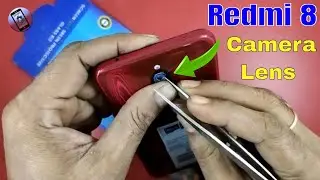 redmi 8 front or camera lens tempered glass Screen protector