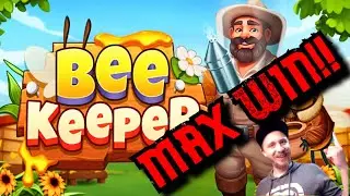 МАКСИМАЛЬНЫЙ ВЫИГРЫШ НА ИГРОВОМ АВТОМАТЕ BEE KEEPER!! ПЕРВЫЙ В ИСТОРИИ Pragmatic Max Win *ОГРОМНЫ...