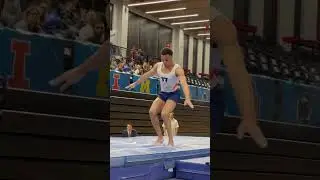 Amari Sewell BIG 10 Championship&rsquo;s Vault #college #gymnastics #athletics #big10
