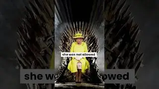 Why did the Queen Elizabeth refuse to sit on the Iron Throne? #queenelizabeth #gameofthrones