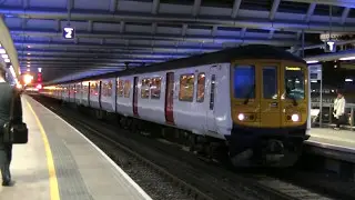 First Capital Connect 319426 and 319373 departing London  Blackfriars