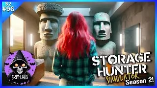 S2 Storage Hunter Simulator - 🗿 How Many Easter Island Statues Does One Bathroom Need | S2 Ep96