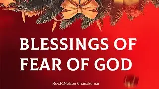 Sunday  service || 25 Jan 2026 | Rev.R.Nelson Gnanakumar | AG Church TVM