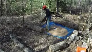 Log Cutting Time Lapse Feb 2017