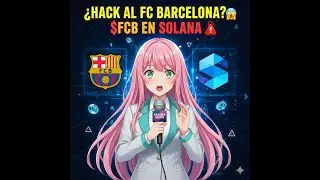 🚨 &iexcl;HACK AL FC BARCELONA! 😱 &iquest;Nuevo token $FCB en Solana o ESTAFA masiva? ⚽🔥