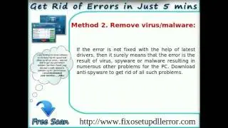 Steps to fix Osetup.dll Error