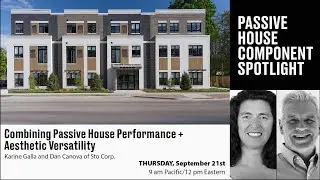 Sto Corp Component Spotlight: Combining Passive House Performance + Aesthetic Versatility