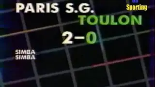 PSG - Toulon 1992-93, r&eacute;sum&eacute;