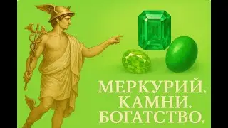 Ч. 3 Меркурий и врата процветания:  #перидот #агат #малахит  зеленый #парфюм