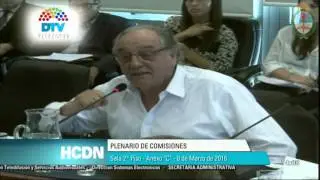 Dip. Carlos Heller - Plenario de Comisiones 08-03-16 HCDN