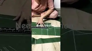 perfect Suit cutting.  back or front plate design.#viralvideo #suitcuttingmethod #blouse#ytshorts