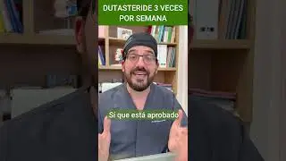 🟢 &iquest;Puede usarse Dutasteride 3 veces por semana?  #martinezysimon #transplantedecabello #dutasteride