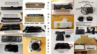 How to order Kyocera All Original Parts! For 1800, 2201, 2020, 2320, 2321, M2040dn, 2040