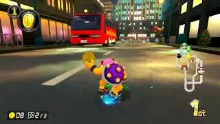Tour New York Minute (Full Race) | Mario Kart 8 Deluxe Booster Pass DLC (Wave 2)