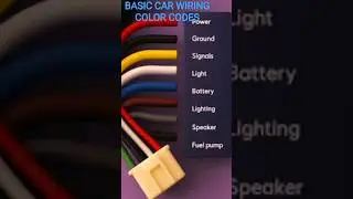 Car Wiring Color Codes