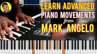 Gospel Piano Breakdown | Learn Advanced Piano Movements from Mark Angelo | Key of C sharp.