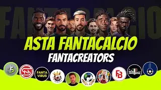 ASTA FANTACREATORS 2024/2025 | Asta Fantacalcio Live | Feat. @fantalab_official