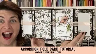 Fancy Fold - Accordion Card Tutorial