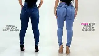 😲 You Won&rsquo;t Believe The Difference Between Classic Jeans & MXJEANS! Same Body, New Curve 🍑🔥