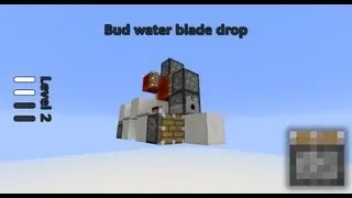 Bud water blade drop