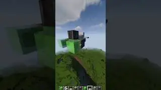 Minecraft Mini Airplane 😱