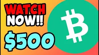 BITCOIN CASH HIT $500? BCH CRYPTO PRICE PREDICTION 2022 - 2030 | PRICE ANALYSIS MARKET STATUS
