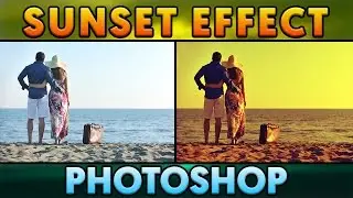 How To: Create Sunset Effect in Photoshop