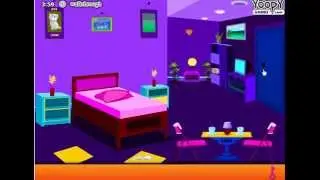 Violet Living Room Escape Yoopy Escape games walkthrough solution