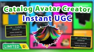 [UGC LIMITED 435K STOCK] Catalog Avatar Creator | Instant UGC Script