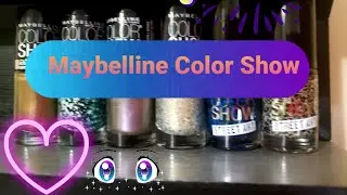 Maybelline color show swatches