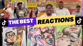 Drawing Funny Caricatures of People ▶️ 1|Best Reactions