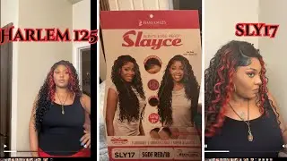 Harlem 125 SLY17 &lsquo; Slayed Edge Ready&rsquo; Synthetic Wig Slay