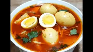 Egg Potato Soup Recipe|Step by Step|Urdu Hindi |By  Lazy Girl in Kitchen