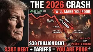 The 2026 Market Crash: Why $38 Trillion Debt & Trump's Tariffs Will Make You Poor